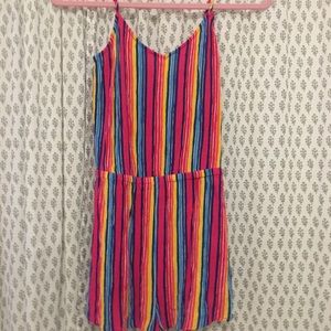 Mumu rainbow romper